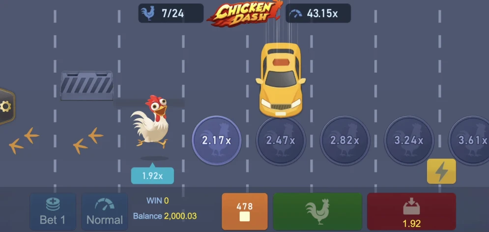 Chicken Dash Slot