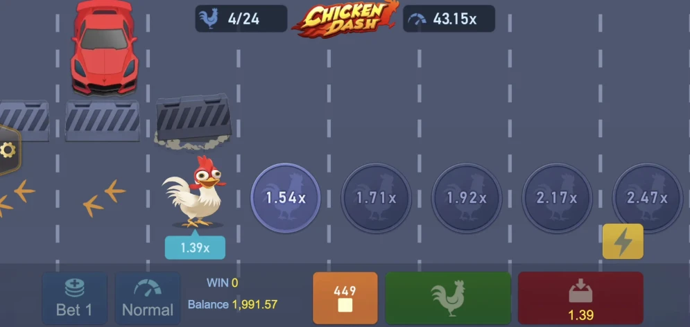 Chicken Dash Slot